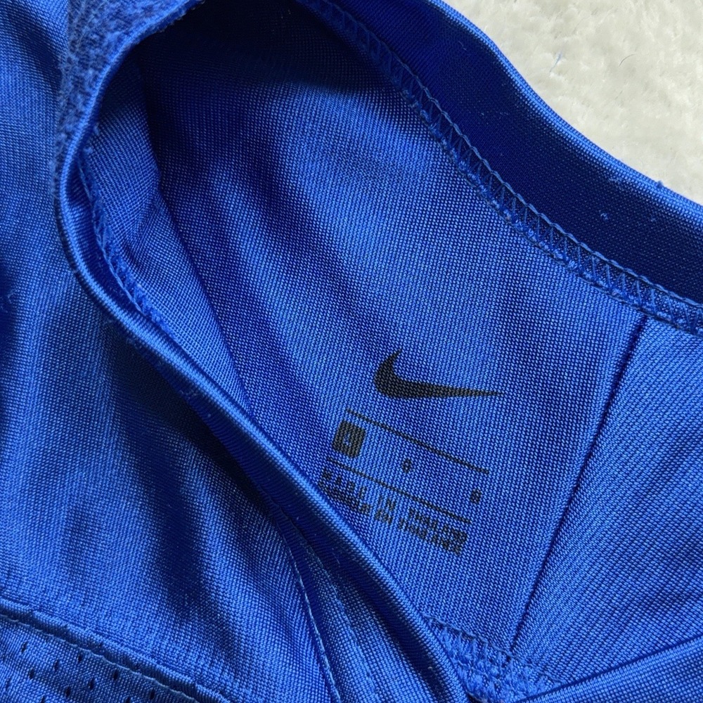 NIKE Royal Blue Youth Recruit Football Practice Training Sports Jersey Size L - Picture 4 of 12